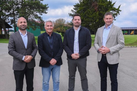 S leva na desno – Miloš Obrenović, Miloš Komazec, Srđan Miljanić i Strahinja Svilar – formatirana